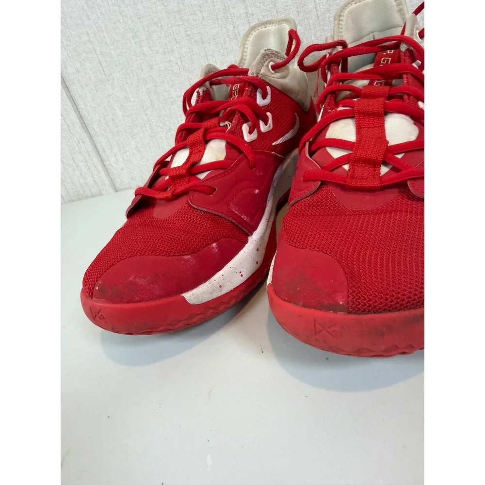 Nike Red Paul George‎ Basketball CN9512-601 Athletic Sneaker Shoes Size men sz 9